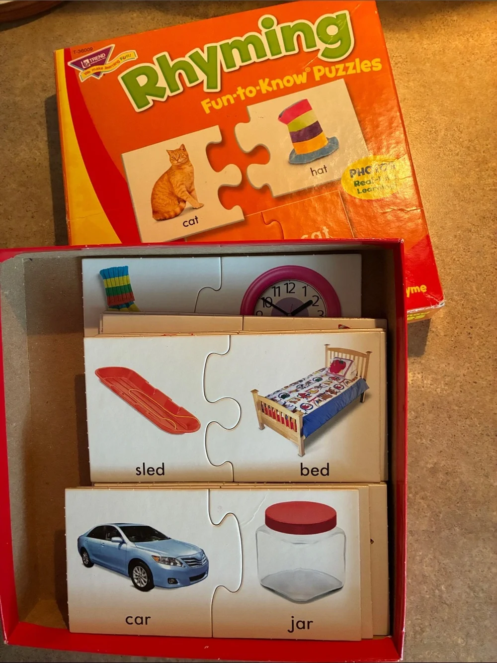 Trend - RHYMING FUN-TO-KNOW PUZZLES (23 sets)